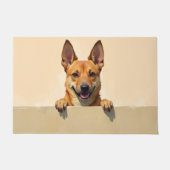 Carolina Dog deurmat Kunst (Voorkant)