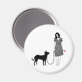 Carolina Dog Magneet (Voorkant / Achterkant)