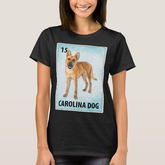 Carolina Dog Mexican Dog Cards T-Shirt (Voorkant)