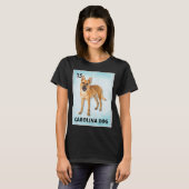 Carolina Dog Mexican Dog Cards T-Shirt (Voorkant volledig)