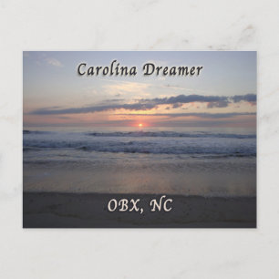 Carolina Dreamweaver OBX NC Sunrise Briefkaart