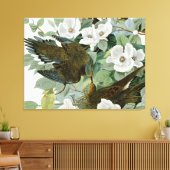 Carolina Duif Audubon Treurduif Vogel Canvas Afdruk (Insitu (Woonkamer))