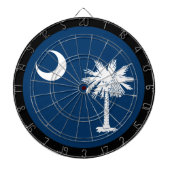 Carolina Flag Dartboard & South Carolina / game Dartbord (Voorkant)