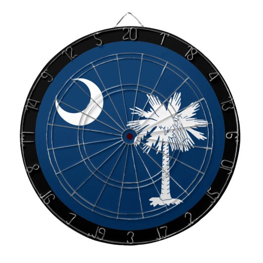 Carolina Flag Dartboard & South Carolina / game Dartbord (Voorkant)