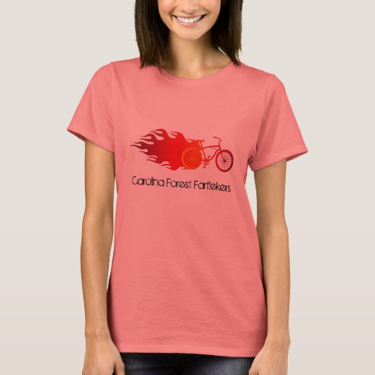 Carolina Forest Fartlekers - We eten heuvels T-shirt (Voorkant)