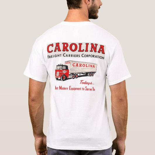 Carolina Freight Carriers  T-Shirt (Achterkant)