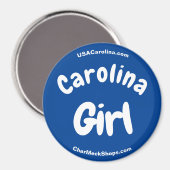 Carolina Girl magnet (Voorkant / Achterkant)