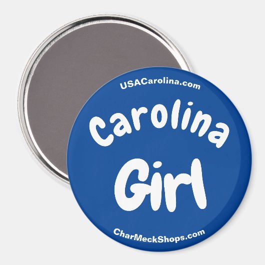 Carolina Girl magnet (Voorkant / Achterkant)