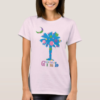 Carolina Girl Polka Dot Fited T-shirt