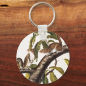 Carolina Gray Squirrel (Sciurus Carolinensis) Sleutelhanger (Voorkant)