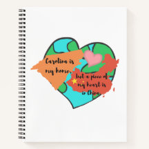 Carolina is mijn thuis.... Notitieboek