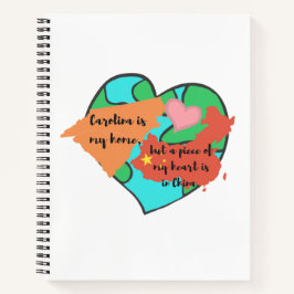 Carolina is mijn thuis.... Notitieboek