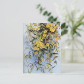  Carolina Jessamine Yellow Flowers Floral Briefkaart (Staand voorkant)