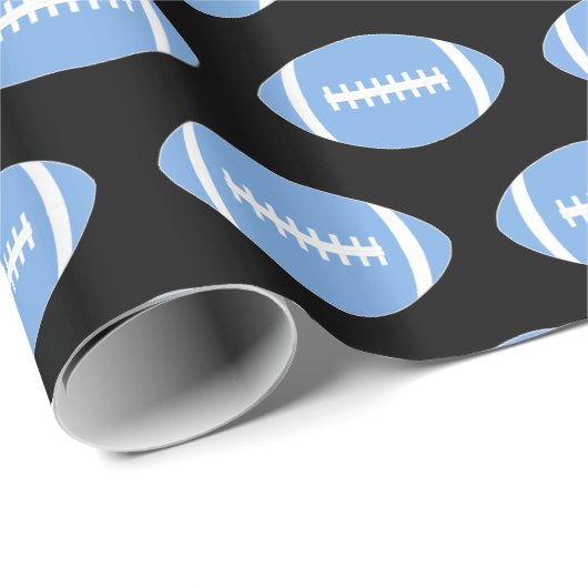 Carolina Light Football Team of Player Sports Gift Cadeaupapier (Rol Hoek)