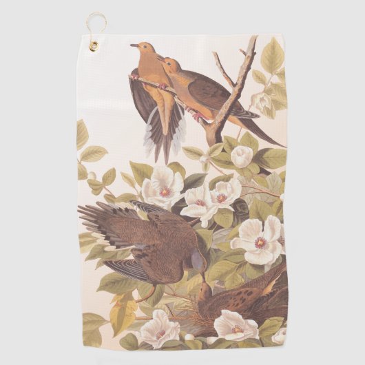 Carolina Mourning Dove Golfhanddoek (Voorkant)
