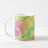 CAROLINA~ Origineel Fractal Design ~ Pastel Icicle Koffiemok (Links)