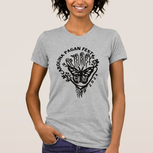 Carolina Pagan Fest 2024 Shirt (Voorkant)