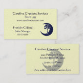 Carolina Palmetto Crescent Logo Visitekaartje (Voorkant / Achterkant)