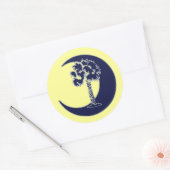 Carolina Palmetto & Crescent Stickers (Envelop)