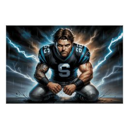 Carolina Panthers 2 Perfect Poster