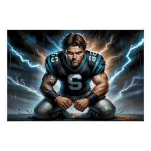 Carolina Panthers 2 Perfect Poster