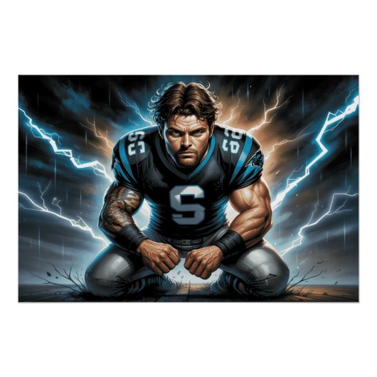 Carolina Panthers 2 Perfect Poster (Voorkant)