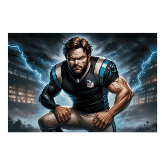 Carolina Panthers 3 Perfect Poster (Voorkant)