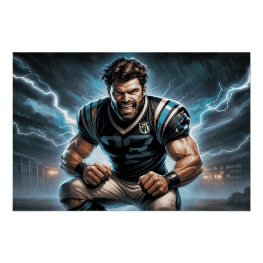 Carolina Panthers 4 Perfect Poster (Voorkant)