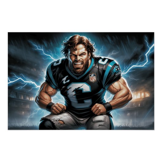 Carolina Panthers 5 Perfect Poster (Voorkant)