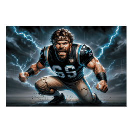 Carolina Panthers 6 Perfect Poster
