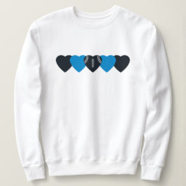 Carolina Panthers Heart Football Trui