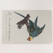 Carolina-parkiet, Conuropsis carolinensis Legpuzzel (Horizontaal)