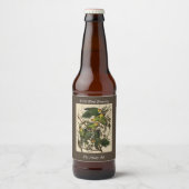 Carolina Parrot uit Audubon's Birds of America Bier Etiket (Voorkant)