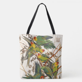 Carolina Parrots Tote Bag