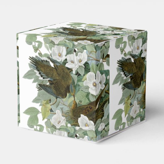 Carolina Pigeon Audubon Morning Dove Bedankdoosjes (Achterkant)