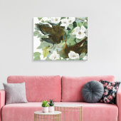 Carolina Pigeon Audubon Morning Dove Canvas Afdruk (Insitu (Woonkamer))