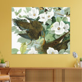 Carolina Pigeon Audubon Morning Dove Canvas Afdruk (Insitu (Woonkamer))