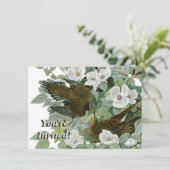 Carolina Pigeon Audubon Morning Dove Kaart (Staand voorkant)