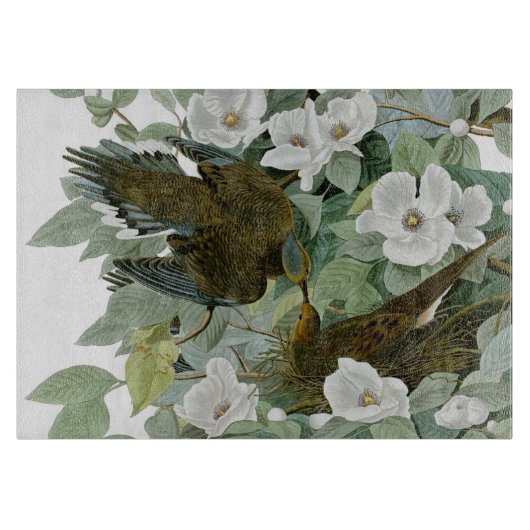 Carolina Pigeon Audubon Morning Dove Snijplank (Voorkant)