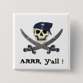 Carolina Pirate Button (Voorkant)