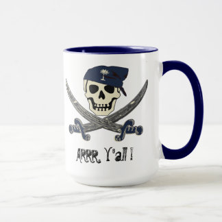 Carolina Pirate Coffee Mok