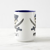 Carolina Pirate Coffee Mok (Midden)