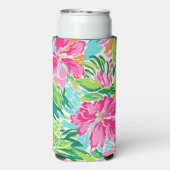 Carolina Preppy Bach Beach / Pool Party Coozie (Seltzer Achterkant)