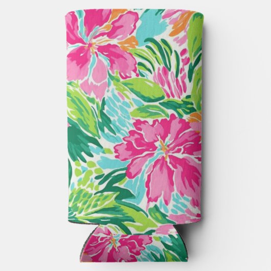 Carolina Preppy Bach Beach / Pool Party Coozie (Achterkant)