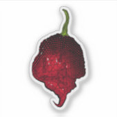 Carolina Reaper Chili Pepper Sticker (Voorkant)