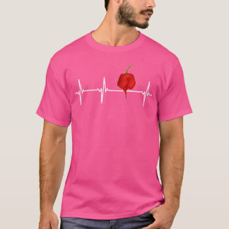 Carolina Reaper Heartbeat Hottest Pepper T-shirt