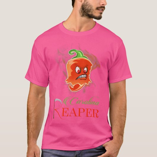 Carolina Reaper Hete Peper Geweldig T-shirt (Voorkant)