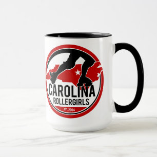 Carolina Rollergirl Logo Coffee Mok
