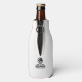 Carolina Rollergirls fles koozie (Fles Achterkant)