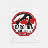 Carolina Rollermeiden fleece blanket (Voorkant)